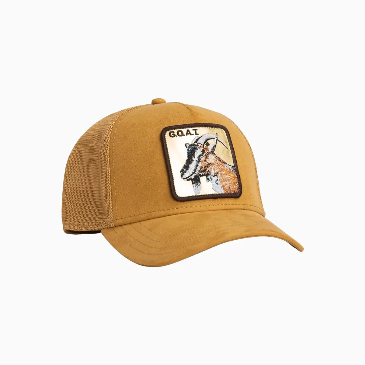 Golden Goat Trucker Hat