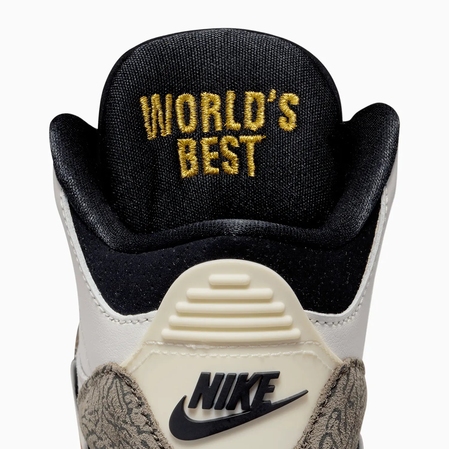 Kid's Jordan 3 Retro "World's Best Dad" Pre School