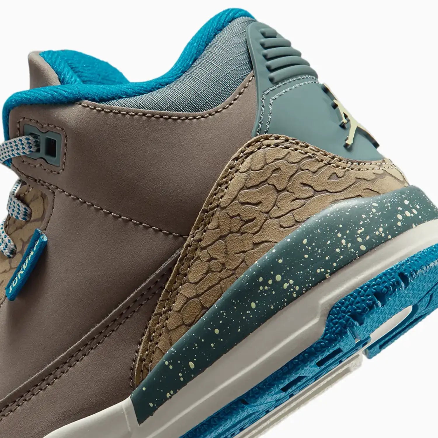 Kid's Air Jordan 3 Retro "Olive Grey" Pre School