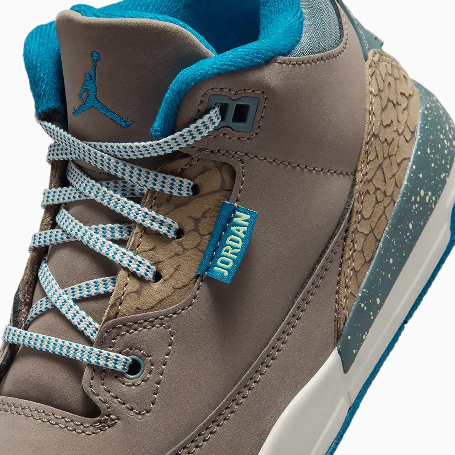 Kid's Air Jordan 3 Retro "Olive Grey" Pre School