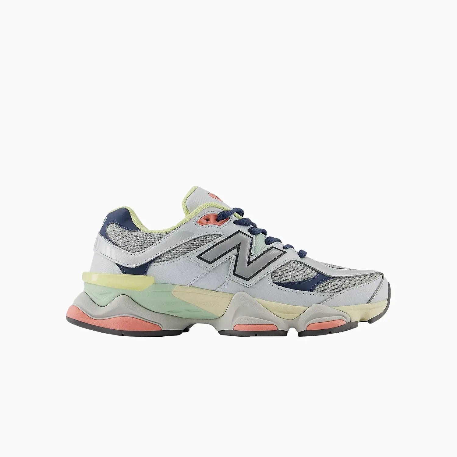 9060 "Grey Yellow Navy" New Balance - Tops and Bottoms USA