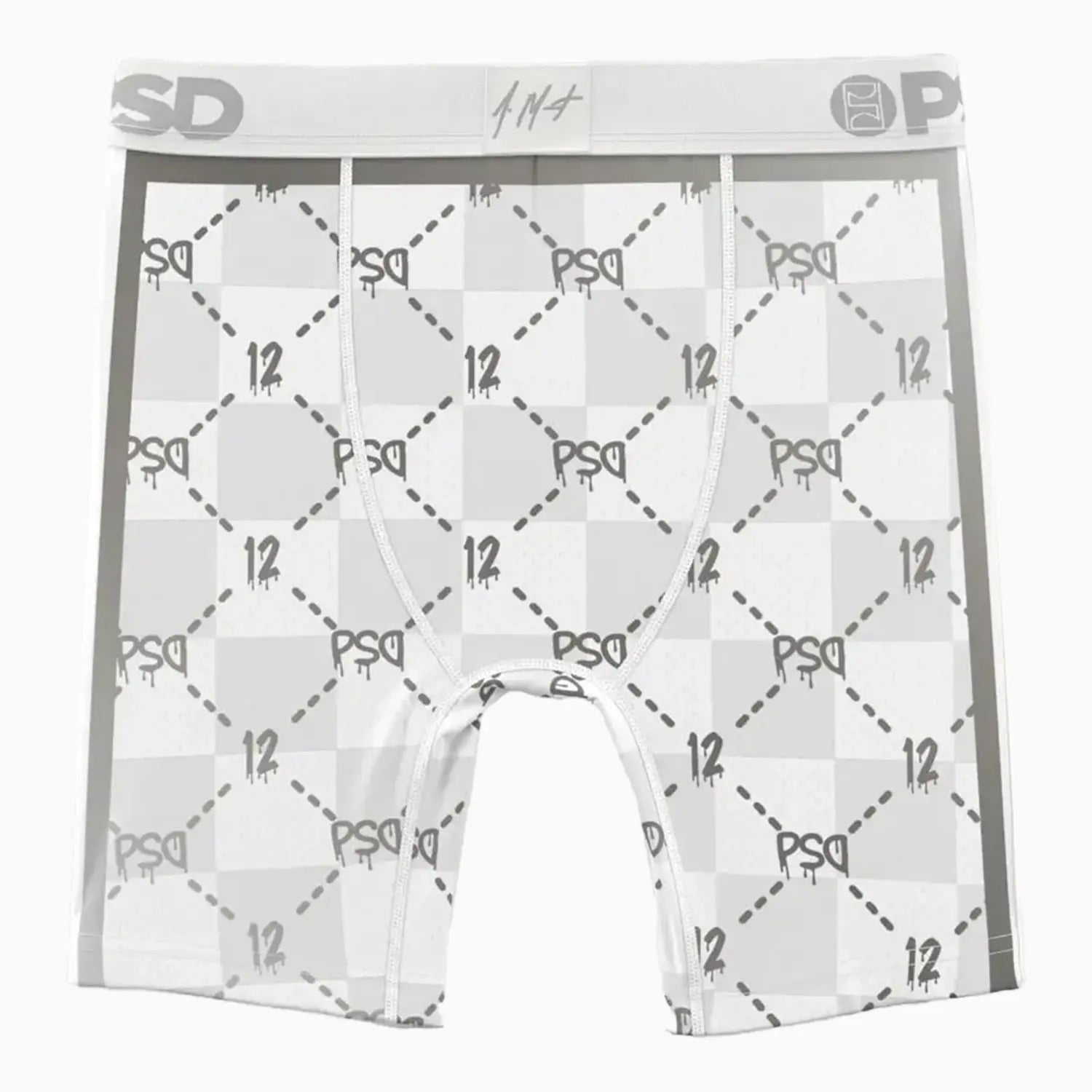 Kid's Ja Morant Lux Check Boxer Brief