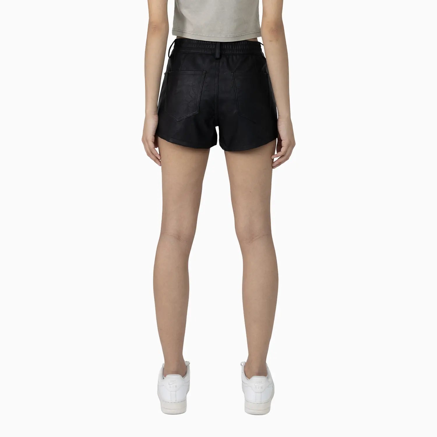 Women's Laser Printed Mid Rise Shorts and T-Shirt Outfit
