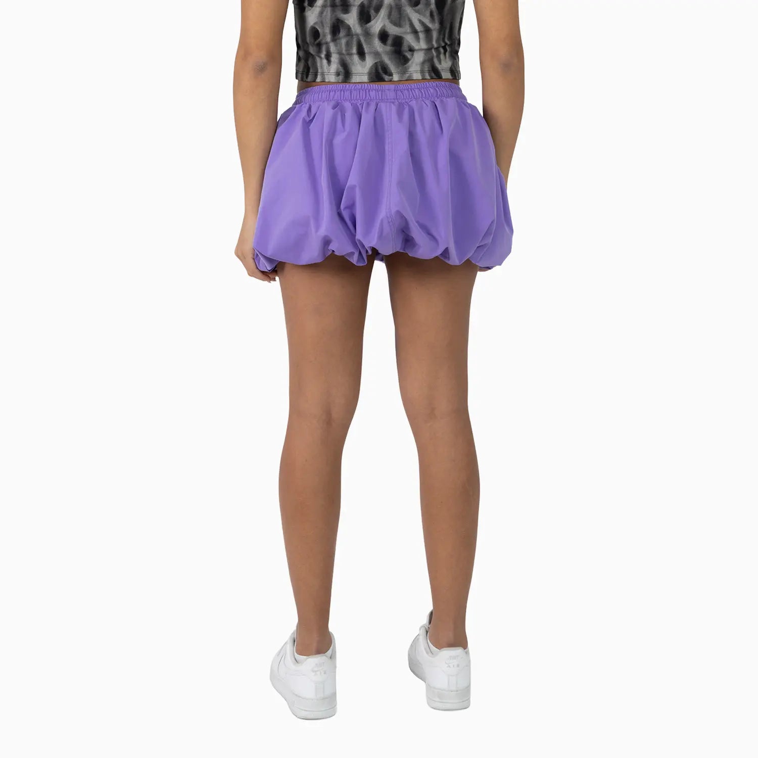 Women's Windbreaker Bubble Skirt